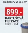 KARTUŠOVÁ FILTRACE 3028 l/hod