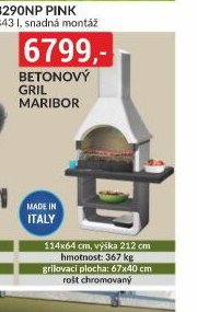 BETONOVÝ GRIL MARIBOR