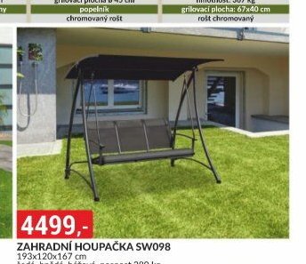 ZAHRADNÍ HOUPAČKA SW098