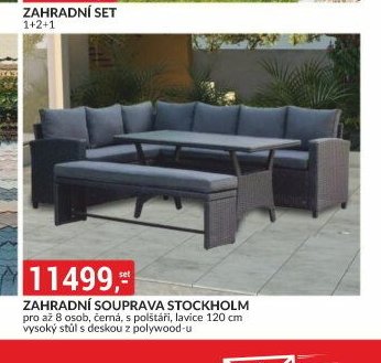 ZAHRADNÍ SOUPRAVA STOCKHOLM
