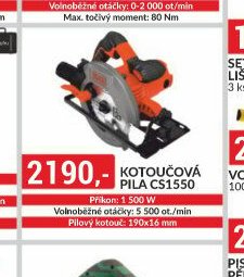 Kotoučová pila CS1550