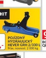 Pojízdný hydraulický hever GRH 2/330 L