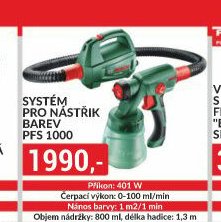 Systém pro nástřik barev PFS 1000