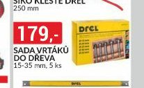 Sada vrtáků do dřeva