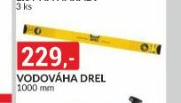 Vodováha drel