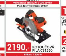 Kotoučová pila CS1550