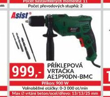 Příklepová vrtačka AE1P90DN-BMC