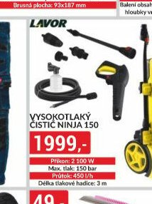Vysokotlaký čistič Ninja 150