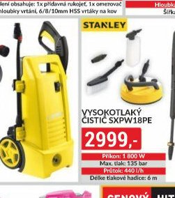 Vysokotlaký čistič SXPw18PE