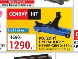 Pojízdný hydraulický hever GRH 2/330 L