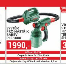 Systém pro nástřik barev PFS 1000