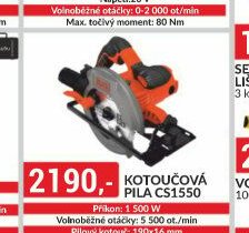 Kotoučová pila CS1550
