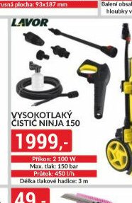 Vysokotlaký čistič Ninja 150