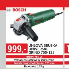Úhlová bruska Universal Grind 750-125
