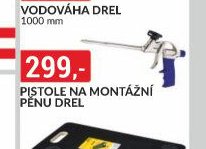Pistole na montážní pěnu drel