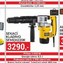 Sekací kladivo SFHEM220K