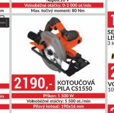 Kotoučová pila CS1550