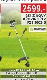 Benzinový křovinořez Fieldmann FZS 3003-B