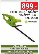 Elektrické nůžky na živý plot FieldmannFZN2000E
