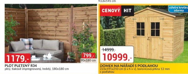 PLOTY A ZAHRADNÍ DOMKY