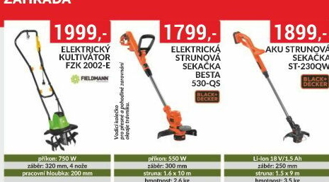 ZAHRADNÍ TECHNIKA