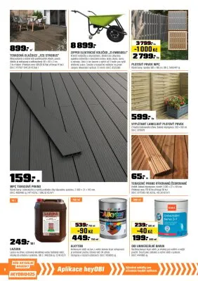 akční leták OBI 1.4.2025-30.4.2025