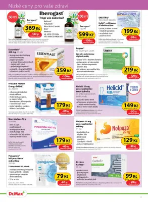 akční leták Dr. Max 1.4.2025-30.4.2025