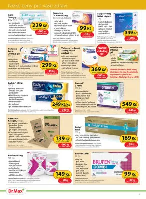 akční leták Dr. Max 1.4.2025-30.4.2025