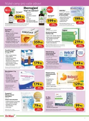 akční leták Dr. Max 1.4.2025-30.4.2025