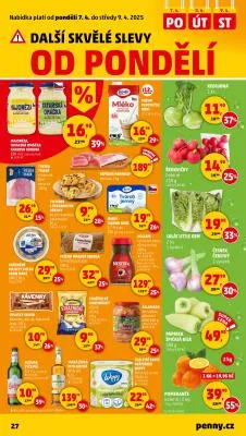 akční leták Penny Market 3.4.2025-9.4.2025