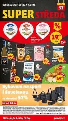 akční leták Penny Market 3.4.2025-9.4.2025