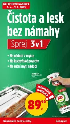 akční leták Penny Market 3.4.2025-9.4.2025
