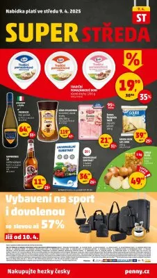 akční leták Penny Market 3.4.2025-9.4.2025