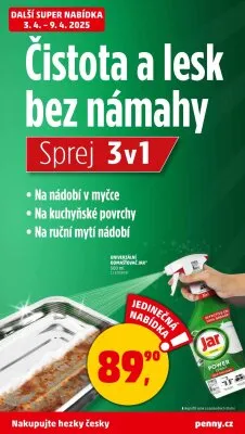 akční leták Penny Market 3.4.2025-9.4.2025