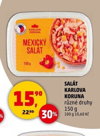 SALÁT KARLOVA KORUNA různé druhy