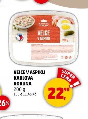 VEJCE V ASPIKU KARLOVA KORUNA