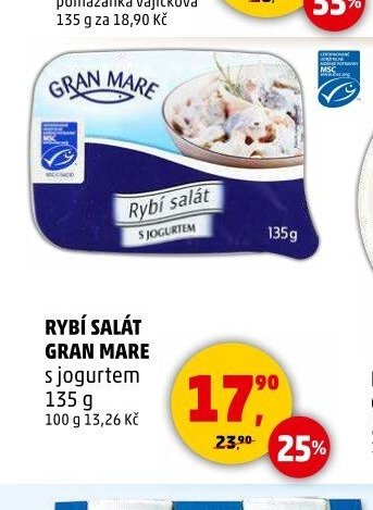 RYBÍ SALÁT GRAN MARE s jogurtem