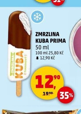 Zmrzlina Kuba Prima 50 ml