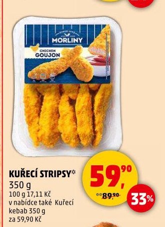 KUŘECÍ STRIPSY 350 g