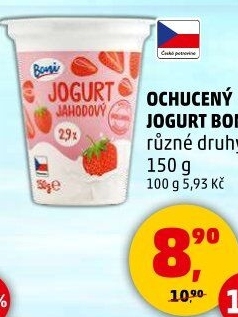 Jogurt ochucený Boni
