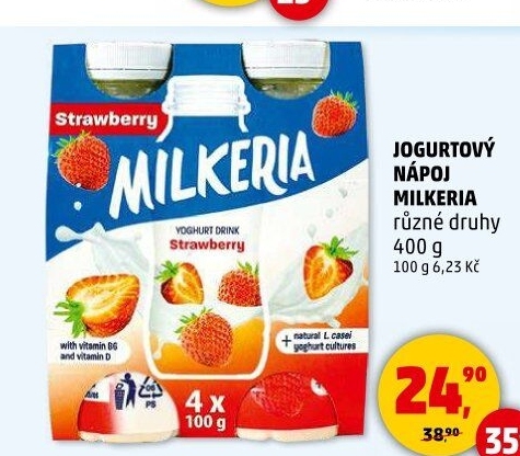 Jogurtový nápoj Milkeria