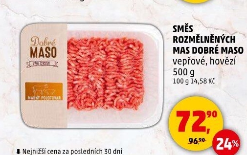 Mleté maso mix Dobré maso