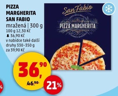 Pizza mražená San Fabio