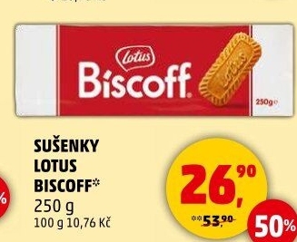 Sušenky Biscoff Lotus
