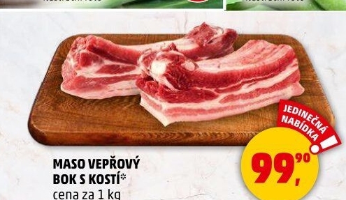 Vepřový bok s kostí