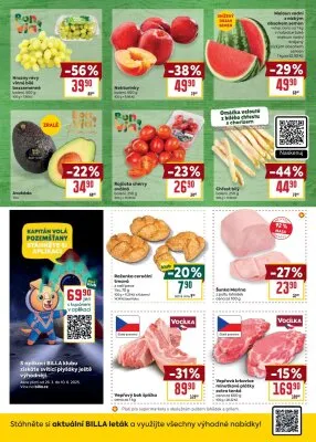 akční leták BILLA 2.4.2025-8.4.2025