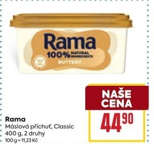 Margarín máslová příchuť Rama