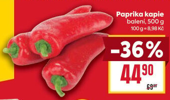 Paprika červená kapie