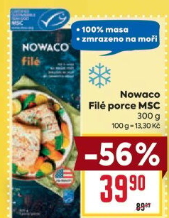Rybí filé mražené Nowaco