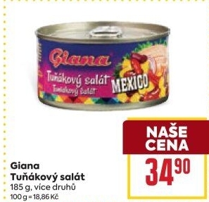 Salát s tuňákem Giana